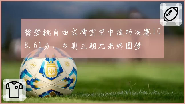 徐梦桃自由式滑雪空中技巧决赛108.61分，冬奥三朝元老终圆梦